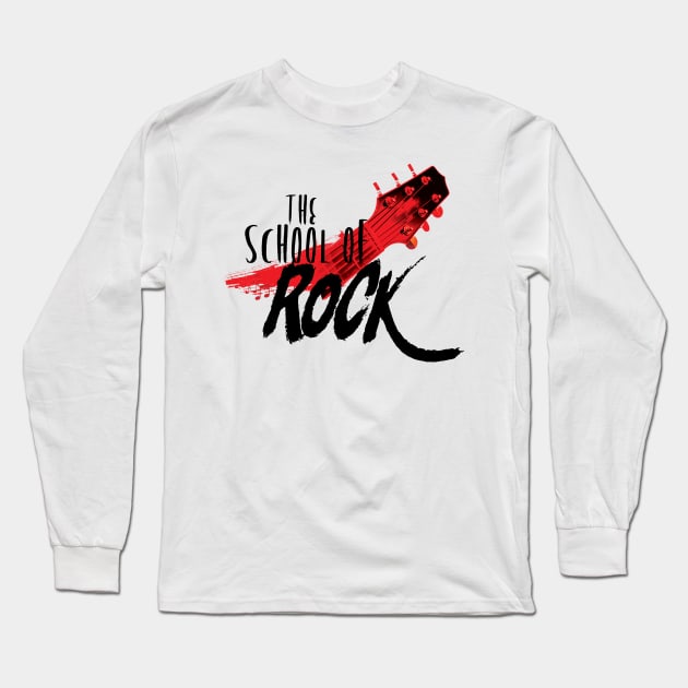 School Of Rock Long Sleeve T-Shirt by JacksonBourke